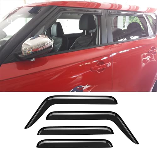 4PCS Side Window Wind Deflectors for Kia Soul 2014 (94367''SIZE)