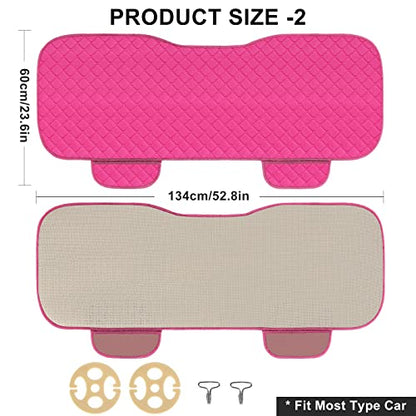 Comfortable Car Seat Covers Universal Back (Pink)