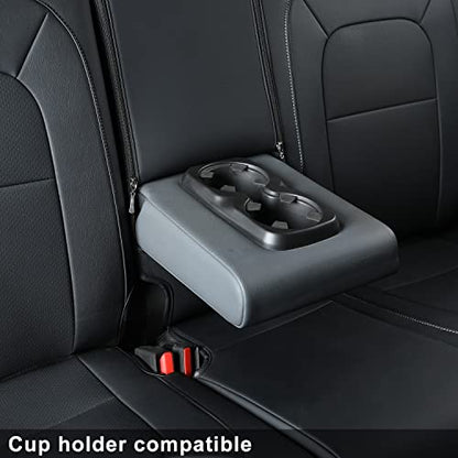 Chevy Colorado Seat Covers ((2015-2022) Full Set / Black)