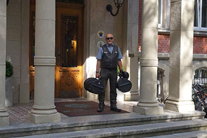 TUBE motorcycle travel luggage (L / Leather)