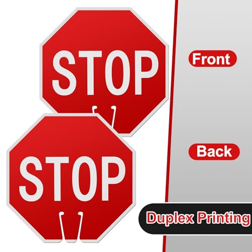 6 Pcs Stop Signs 12x12"