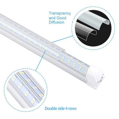 T8 LED Light Tube (4FT 25PCS Clear Cover)
