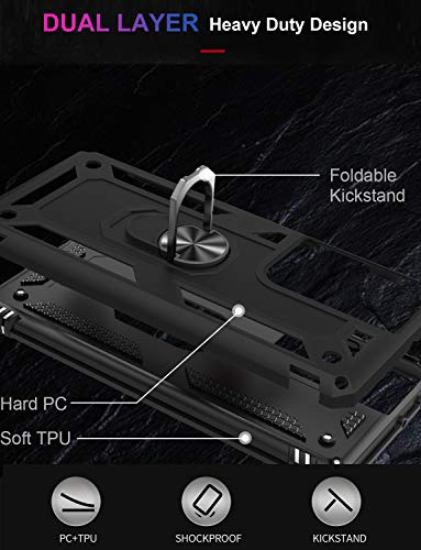 for Galaxy S21 Ultra Case (Galaxy S21 Ultra (Large 6.8") / Black)