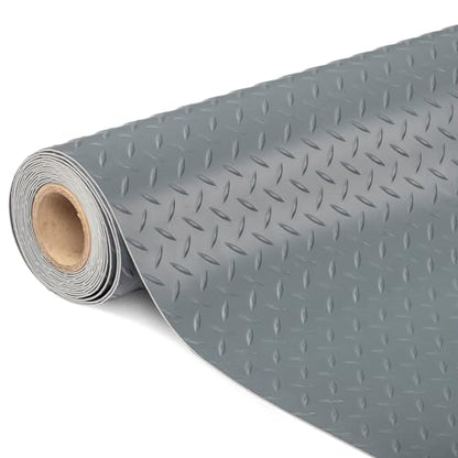 7.5 x 20 FT Garage Floor Mat (7.5'x20' / Silver)