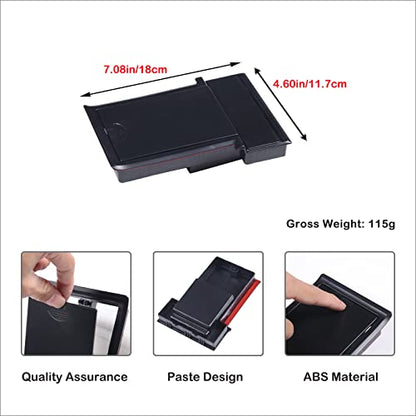 Car Armrest Hidden Storage Box Compatible with Hummer H3 2005 (for Hummer H3)