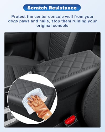 Compatible with 2024 Hyundai Tucson Center Console Cover for 2022 (Pad for 2022-2024 Santa Cruz)