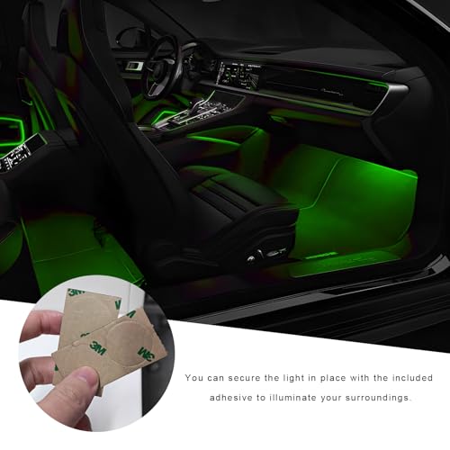 Car Interior LED Lights (Green)