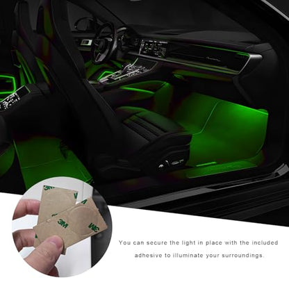 Car Interior LED Lights (Green)