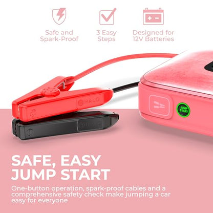 Bolt Ultimate 3 Portable Car Battery Jump Starter (Rose)