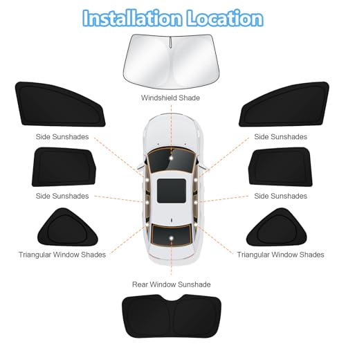 Car Window Shades for Honda CR (FOR | CR-V 2012-2016 (8pcs))