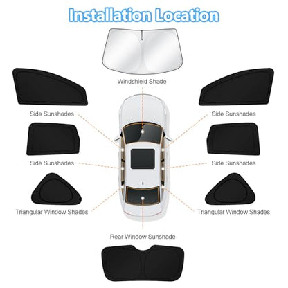 Car Window Shades for Honda CR (FOR | CR-V 2012-2016 (8pcs))