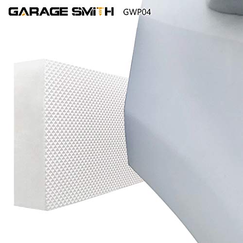 Garage Wall Protector Car Door Protectors Foam Wall Bumper Pad (White)