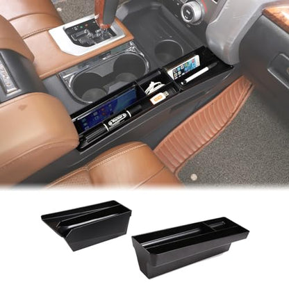 Center Console Side Gear Shift Storage Box Compatible with Toyota Tundra 2014 (Side Gear Shift Storage Box)
