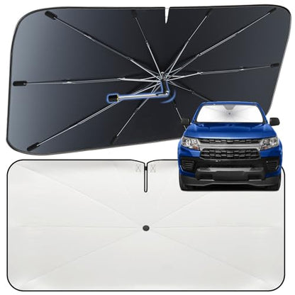 Windshield Sun Shade Umbrella for Chevrolet Colorado 2015 (For Chevrolet Colorado 2015-2022)