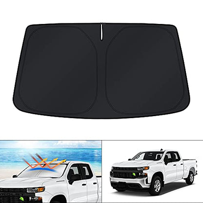 Windshield Sun Shade for 2019 (For | Chevrolet Silverado 1500 2019-present)
