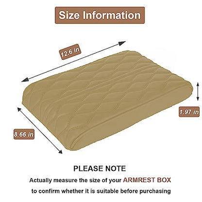 Car Center Console Cover (Beige / Texture 1)