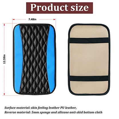 Car Center Console Pad (Blue)