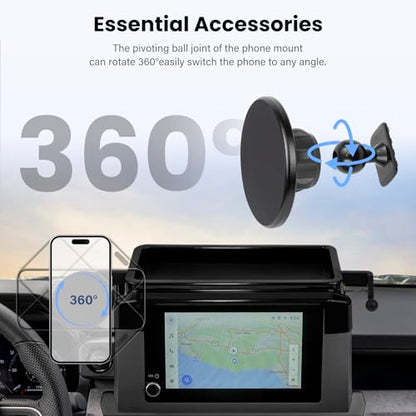 Car Phone Holder for Toyota Tacoma 2024 2025 2026 W (For Toyota Tacoma 2024 2025 8inch Screen)