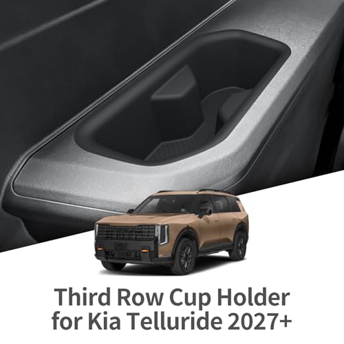 2PCS Third Row Cup Holder for Kia Telluride 2027 All Trims (Third Row Cup Holder)