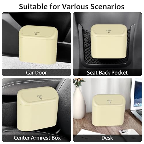 Car Trash Can (Beige)