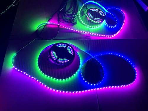 Tinted 4PCS 5FT Chasing LED Light Strips for Slingshot Ryker (4PCS 5FT Tinted Light Strips)