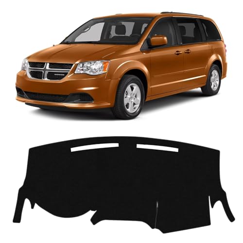 Black Dash Cover for Dodge Grand Caravan 2011 (Grand Caravan 11-20(black))
