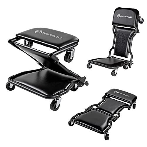 42 Inch Triplex Folding Creeper (3-in-1)