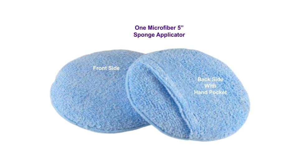 Microfiber Applicator Sponge (1 Microfiber Applicator)