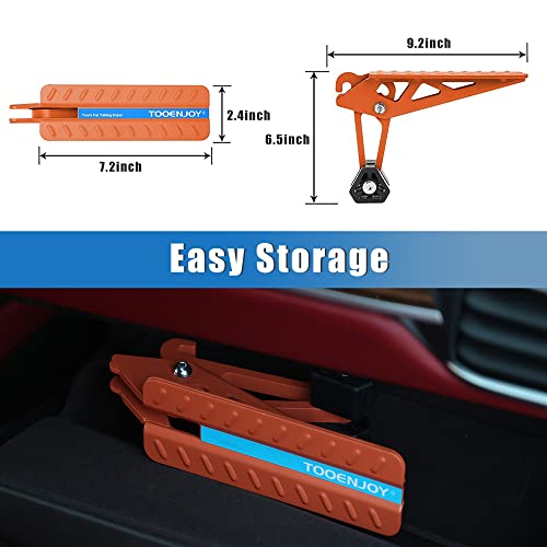 Universal Fit Car Door Step (Orange)
