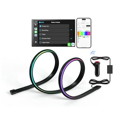 Car LED Lights Interior (Colorful 4.9ft)
