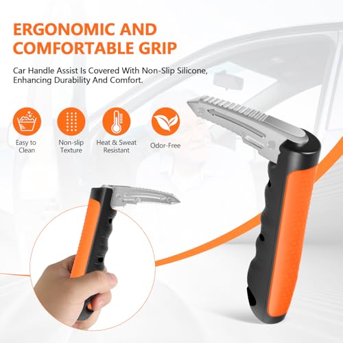 Car Door Handle for Elderly (Orange)