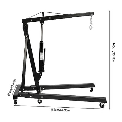 Engine Lift Crane 2 Ton (2T-Black)
