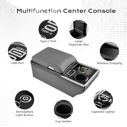 Center Console (Wireless Charging-new / Gray)