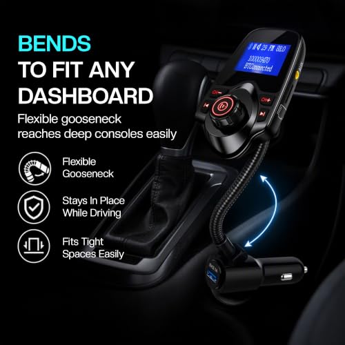 Bluetooth FM Transmitter for Car