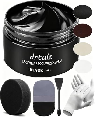 Black Leather Recoloring Balm (Black)