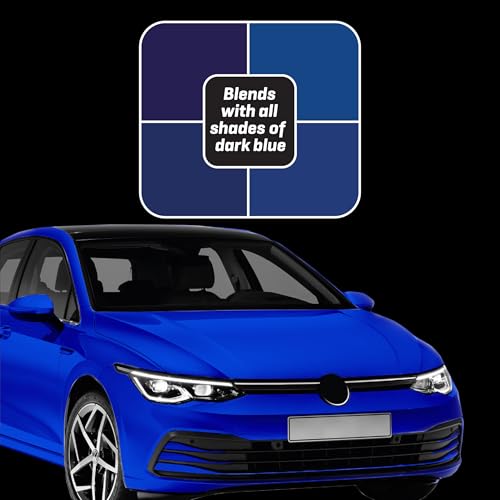 Dark Blue Scratch Remover Color Fast Paintwork Restorer Car Polish (Dark Blue / 17 fl oz (Pack of 1))