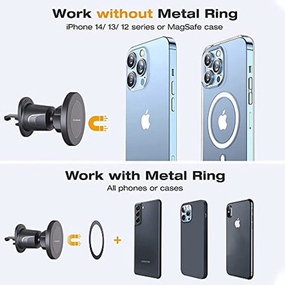 Magnetic Phone Holder for Car (Metal Hook)