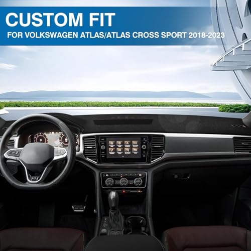 Black Dash Cover for VW Atlas (For | Volkswagen Atlas 2018-2023)