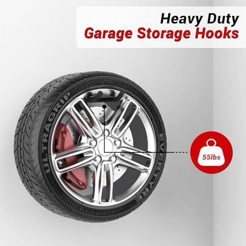 Garage Storage Hooks (4 PCS)