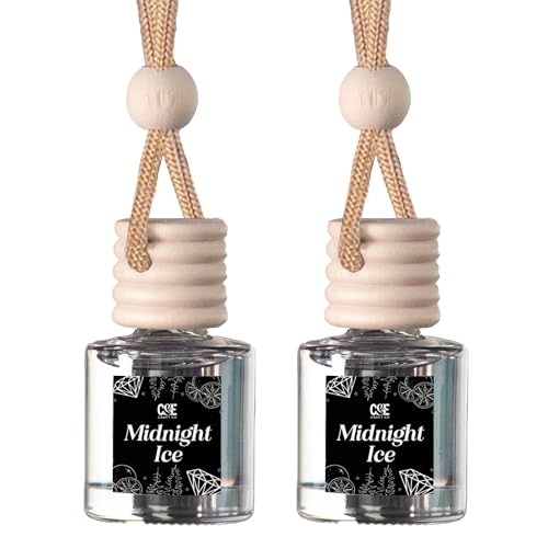 CANDECraftCo 2 Pack Hanging Car Air Freshener Diffuser for Essential Oils