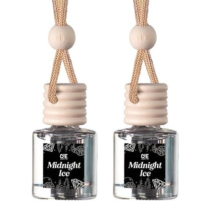 CANDECraftCo 2 Pack Hanging Car Air Freshener Diffuser for Essential Oils