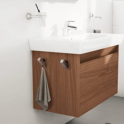 Towel Hooks Brushed Nickel Stainless Steel (Brushed Nickel / 4 Pack)