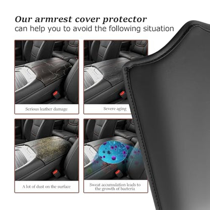 for 2025 2026 Nissan Armada Accessories Armrest Cover for 2025 2026 Nissan Armada Center Console Cover Nissan Armada 2025 2026 Accessories 2025 2026 Armada Center Console Cushion Pad Soft (for 2025+ Armada)