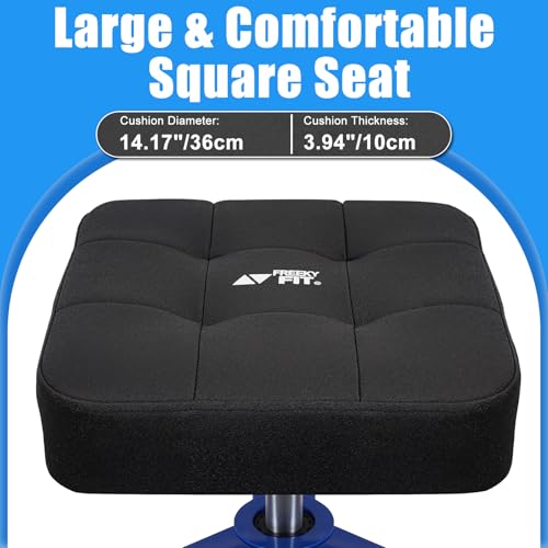 Adjustable Shop Stool (Blue/24.4-28.3 Inch)