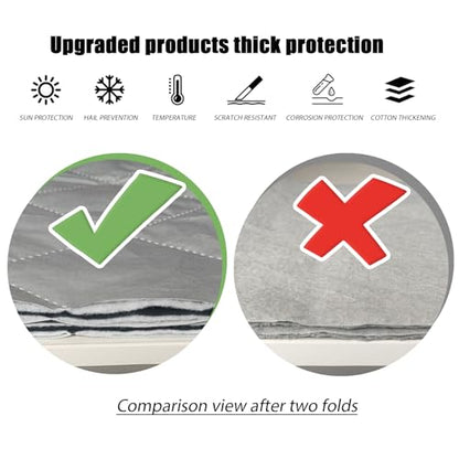 Hail Protector Car Cover (Silver / Sedan-Length (186"-193"))