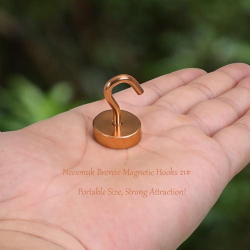 Magnetic Hooks Steel Tube Design for Cruise (Bronze / 40lb Magnetic Hooks)