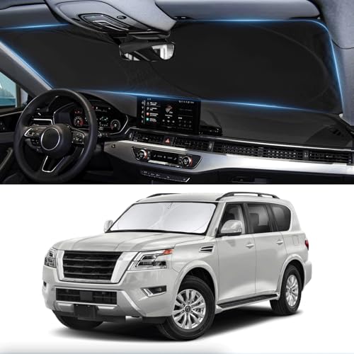 Windshield Sunshade for 2017 (Fit Armada 2017-2025)