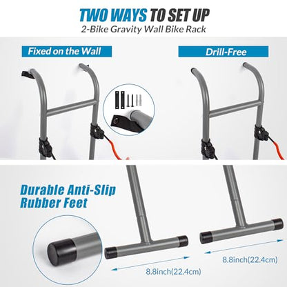 2 Bike Rack Bicycle Rack