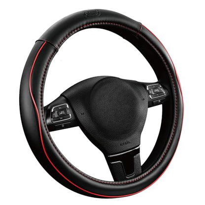 Memory Foam Steering Wheel Cover (Red)