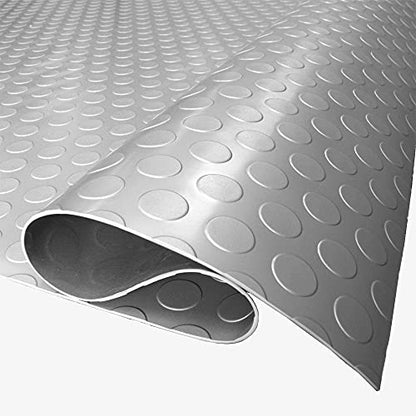2.5mm Thick Commercial (7.5 Ft x 50 Ft / Coin Stainless Steel)